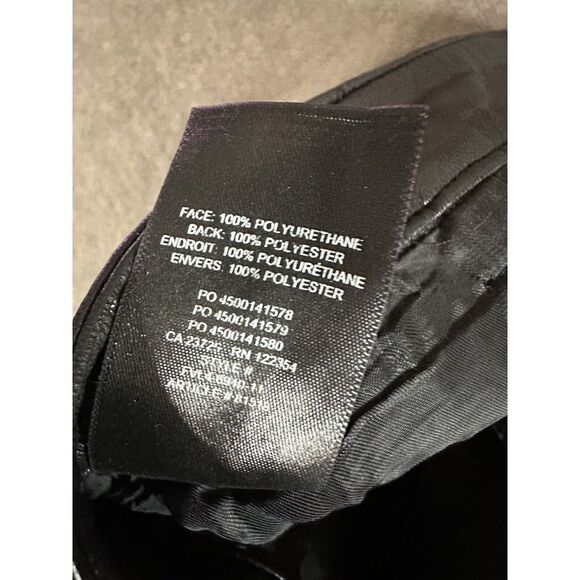 Wilfred Aritzia Melina Vegan Leather Pant in Black Size 8 - Picture 12 of 13